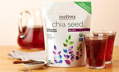 Hạt CHIA đen Nutiva Organic Chia Seed - Hạt Chia Mỹ 